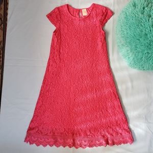 Girl's pink dress